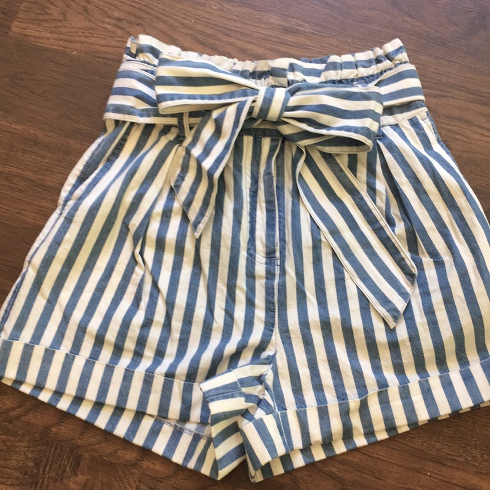 High waisted shorts